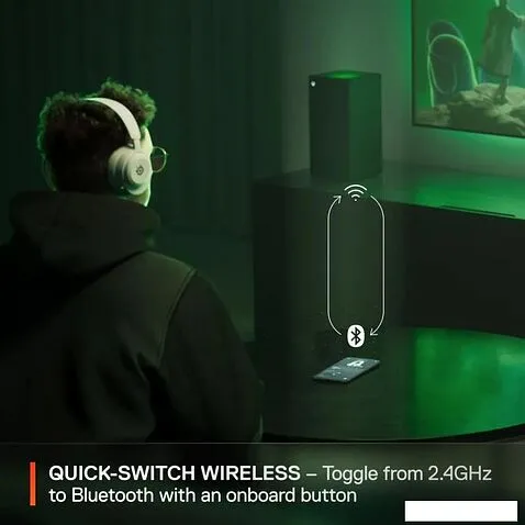 Наушники SteelSeries Arctis Nova 5X Wireless (белый)