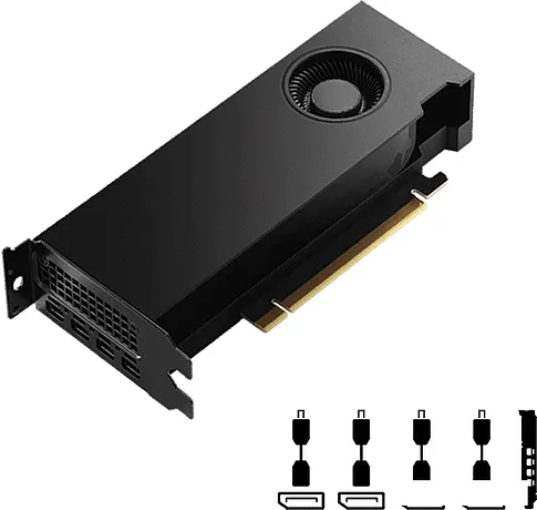 Видеокарта PNY RTX 4000 Ada Generation SFF 20GB GDDR6 VCNRTX4000ADALP-PB