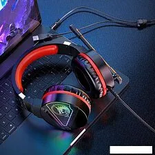 Наушники Hoco W104 (черный/красный) Наушники Hoco W104 (черный/красный)