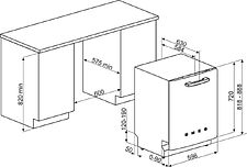 Посудомоечная машина Smeg STFABRD3 Посудомоечная машина Smeg STFABRD3