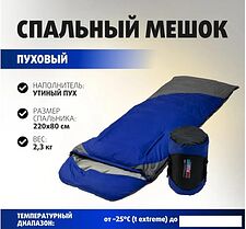 Спальный мешок Premier Fishing PR-YJSD-32-B (синий)