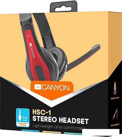 Наушники Canyon CNS-CHSC1BR