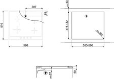 Варочная панель Smeg SI964NM