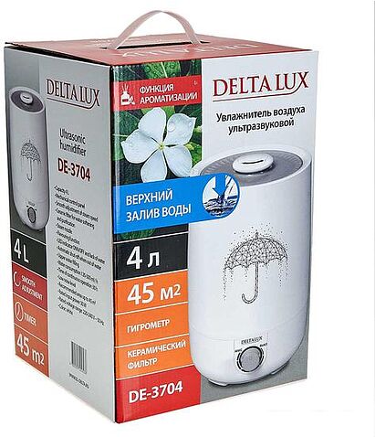 Увлажнитель воздуха Delta DE-3704 (белый)