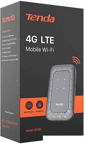 Мобильный 4G Wi-Fi роутер Tenda 4G180 (черный)