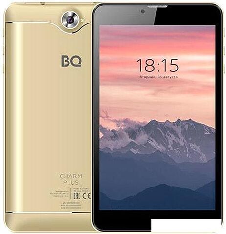 Планшет BQ-Mobile BQ-7040G Charm Plus 16GB 3G (золотистый)