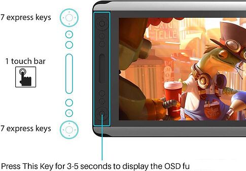 Графический планшет Huion Kamvas 16