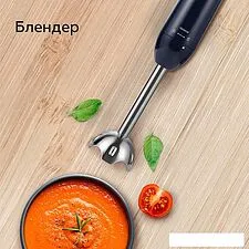 Погружной блендер BQ HB1031SS (черный) Погружной блендер BQ HB1031SS (черный)