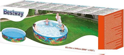 Надувной бассейн Bestway 55031 (244x46)