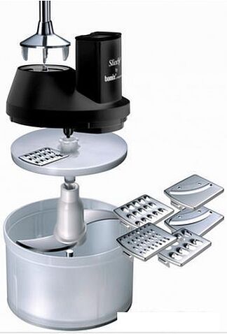 Погружной блендер Bamix Superbox Swissline M200 red