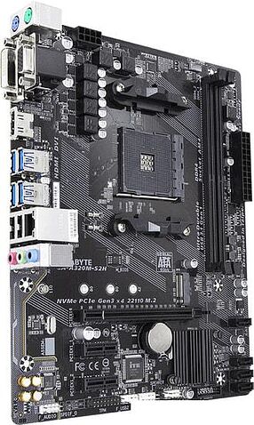 Материнская плата Gigabyte GA-A320M-S2H (rev. 1.0)