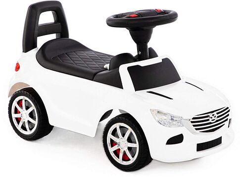 Каталка Полесье SuperCar №4 84514 (белый)