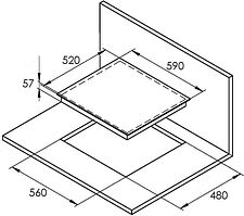 Варочная панель Monsher MHI 6112