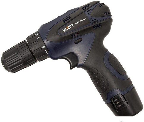Шуруповерт WATT WAS-12Li-2 LE 1.012.020.00 (с 2-мя АКБ, кейс)