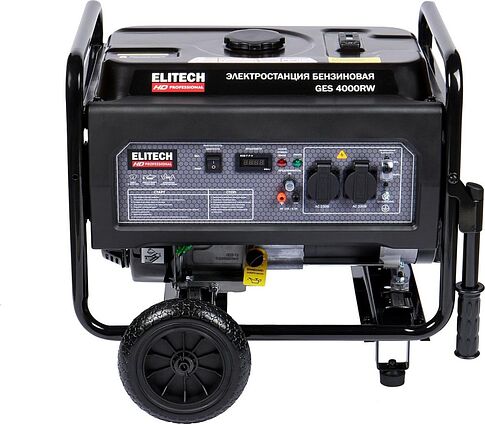 Бензиновый генератор ELITECH HD GES 4000RW