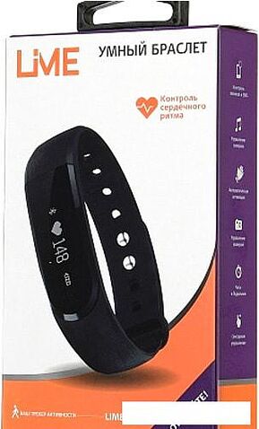 Фитнес-браслет Lime 116HR (синий)