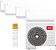 Кондиционер TCL Free Match Inverter FMA-3214HD/DVO 09+09+09+09