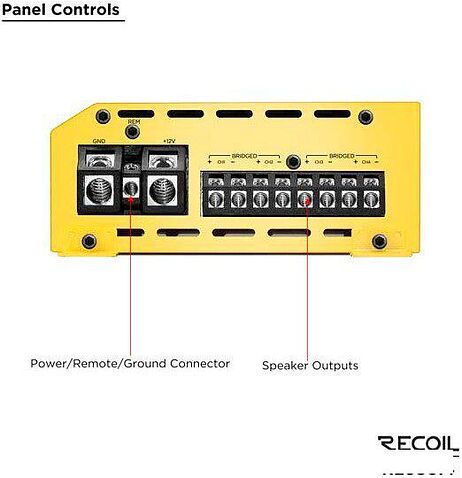 Автомобильный усилитель Recoil RL680.4