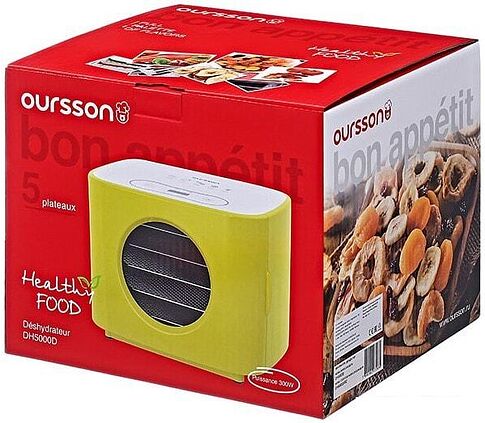 Сушилка для овощей и фруктов Oursson DH5000D/RD