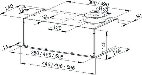 Кухонная вытяжка Konigin Level Up Inox 45