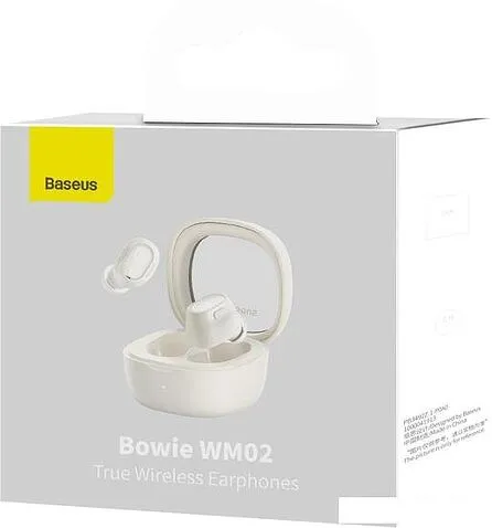 Наушники Baseus Bowie WM02 (белый)