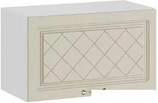 Шкаф навесной Трия Бьянка 1В6Г (дуб ваниль)