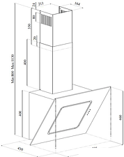 Кухонная вытяжка BEKO HCA 62540 B