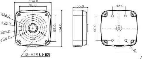 Кронштейн Dahua DH-PFA122