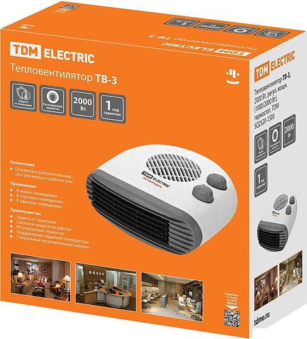 Тепловентилятор TDM Electric ТВ-3 SQ2520-1305
