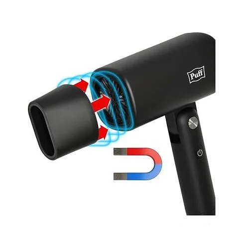 Фен Puff 1875Bl (черный)