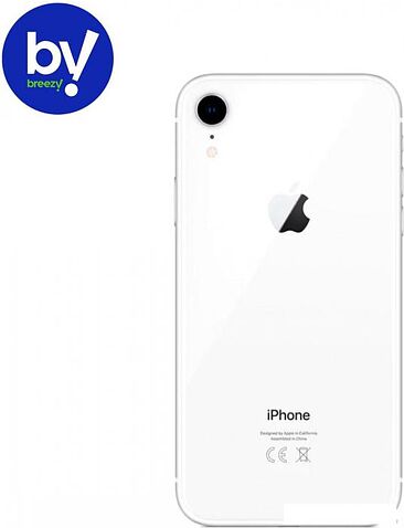 Смартфон Apple iPhone XR 64GB Воcстановленный by Breezy, грейд C (белый)