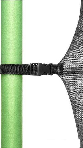 Батут Alpin Inside 3.12 м с защитной сеткой и лестницей