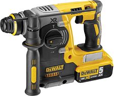 Перфоратор DeWalt DCH273P2T (с 2-мя АКБ 5 Ач, кейс) Перфоратор DeWalt DCH273P2T (с 2-мя АКБ 5 Ач, кейс)