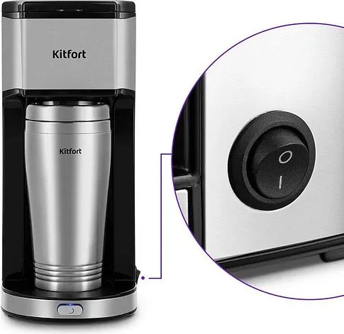 Капельная кофеварка Kitfort KT-7367