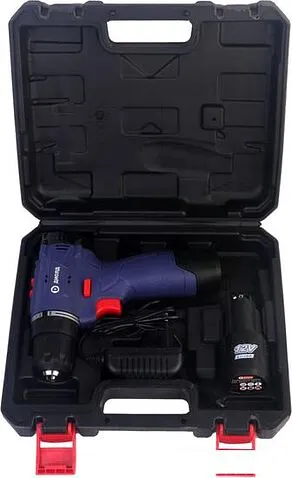 Дрель-шуруповерт ДИОЛД ДЭА-12ЛИ-09 (с 2-мя АКБ, кейс)