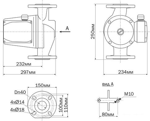 Насос Aquario AC 8-12.5-40F