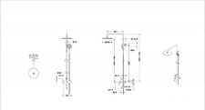 Душевая система  Bravat Rhein F6429564BW-A-ENG