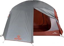 Треккинговая палатка Klymit Cross Canyon 4 (красный/серый) Треккинговая палатка Klymit Cross Canyon 4 (красный/серый)
