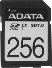 Карта памяти ADATA Premier Extreme SDXC SD 7.0 256GB ASD256GEX3L1-C