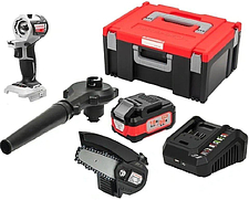 Модуль Интерскол МультиМАКС Расширенный Садовник 755.4.3.42 (с 1-им АКБ, кейс)