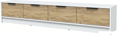Тумба Интерлиния ТВ Концепт КТ-ТВ4-35 (дуб золотой/белый платинум)