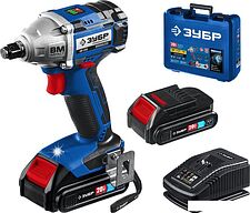Гайковерт Зубр Профессионал GB-250-22 (с 2-мя АКБ, кейс) Гайковерт Зубр Профессионал GB-250-22 (с 2-мя АКБ, кейс)