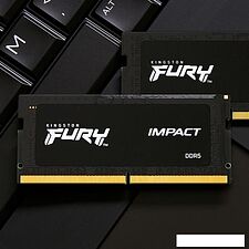 Оперативная память Kingston FURY Impact 2x16 ГБ DDR5 5600МГц KF556S40IBK2-32 Оперативная память Kingston FURY Impact 2x16 ГБ DDR5 5600МГц KF556S40IBK2-32