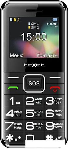 Мобильный телефон TeXet TM-B319 (черный)