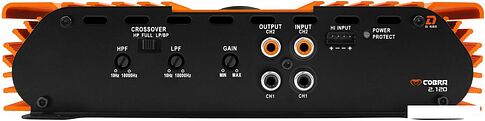 Автомобильный усилитель DL Audio Cobra 2.120