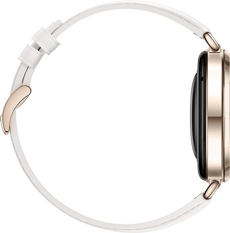 Умные часы Huawei Watch GT 6 41 мм (золотистый, с белым кожаным ремешком, международная версия)