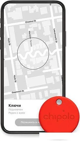 Bluetooth-метка Chipolo ONE (красный)