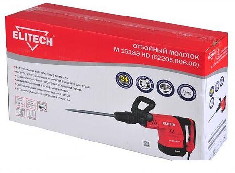 Отбойный молоток ELITECH М 1518Э HD E2205.006.00