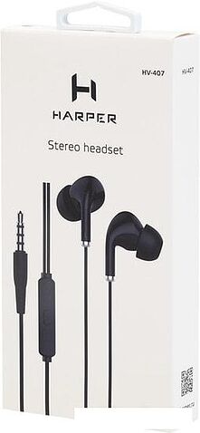 Наушники Harper HV-407 (черный)
