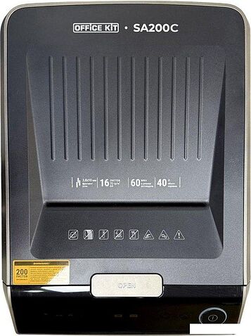 Шредер Office-Kit SA200С (3.8x10)